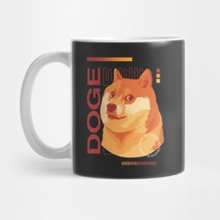 DOGE Cyberpunk Aesthetic Mug